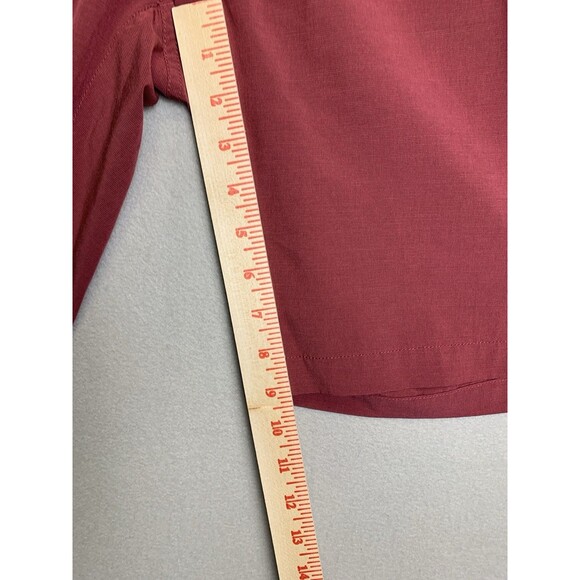 7 Diamonds Shorts Men’s 36 Maroon Momentum Performance Stretch Lightweight - Picture 8 of 10